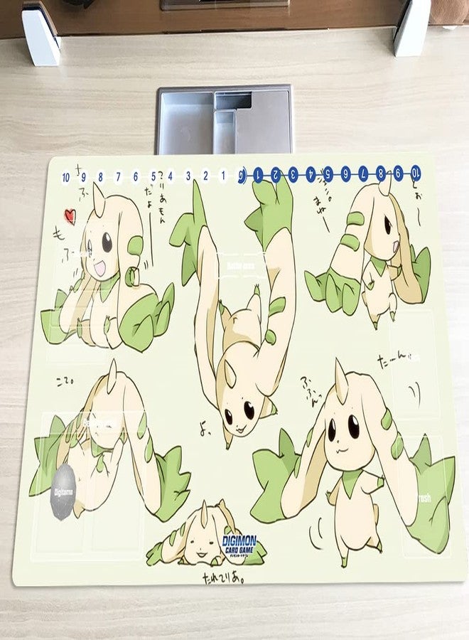 Mlikemat New DTCG Duel Playmat Digimon Board Terriermon Anime Trading Card Game Mat Desk Pad + Free Bag (ZD002-686-SM) - Image 2